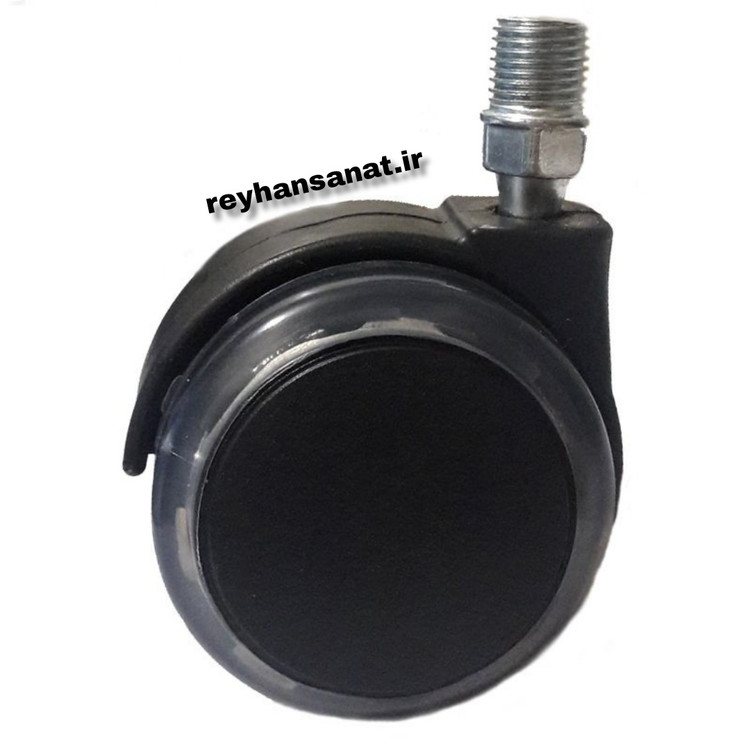چرخ ژله ای صندلی اداری مدل پیچی 12